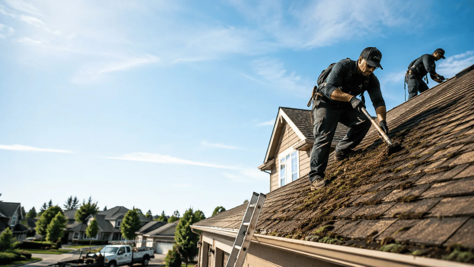 Roof Moss Removal in Seguin, TX near me